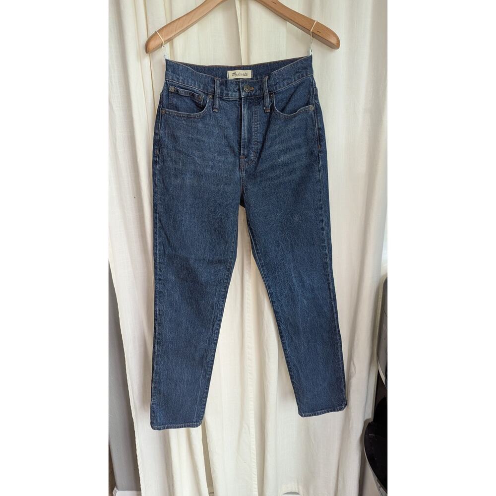 MADEWELL- The Perfect Vintage Jean Medium Wash, Size 26